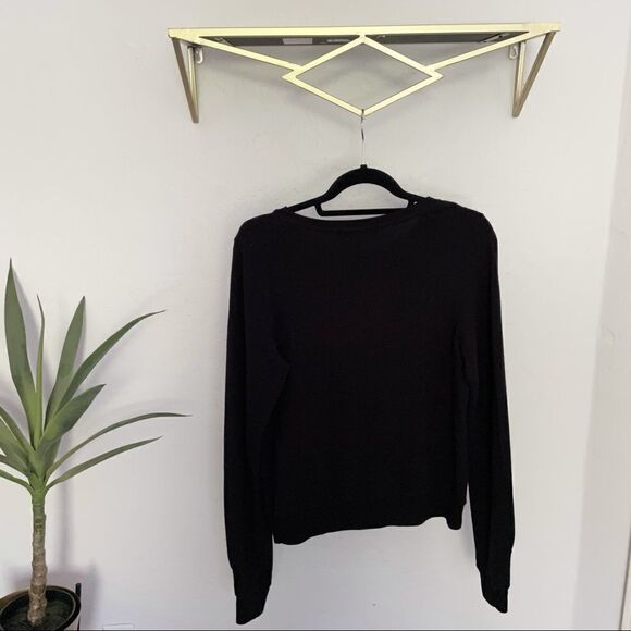 WILDFOX Cooking Rule Order Pizza Black Sweatshirt - Picture 5 of 9